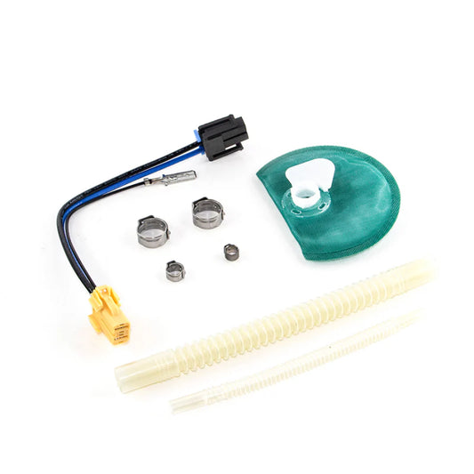 DeatschWerks 11-14 Ford Mustang V6/GT DW400 Fuel Pump Set Up Kit