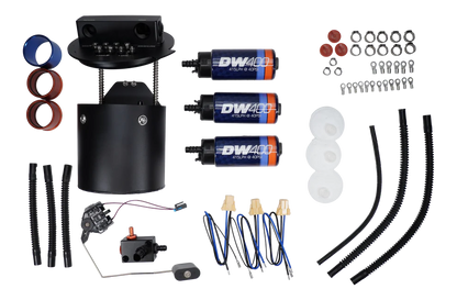 DeatschWerks X3 Series Fuel Pump Module w/ Triple DW400 Fuel Pumps for 2011-2024 Ford Mustang