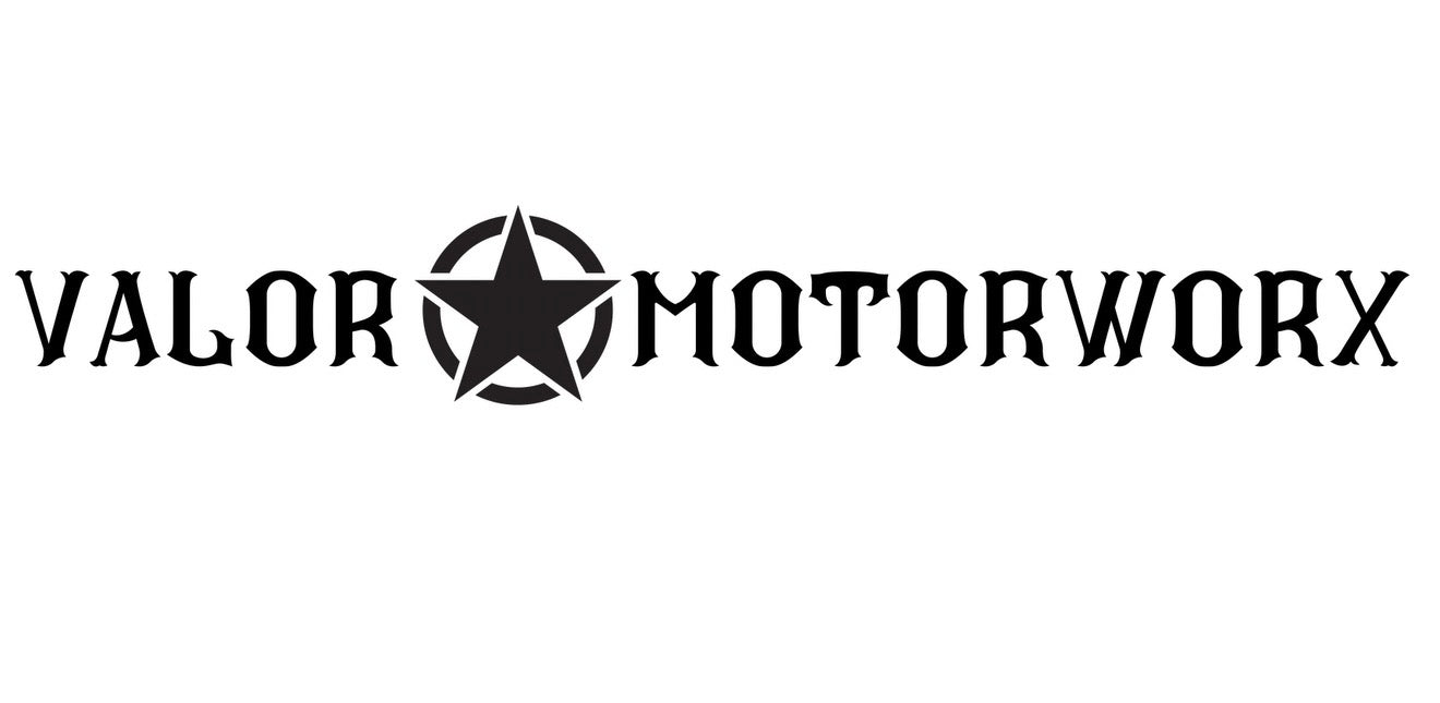 Valor Motorworx Banner Style Decal