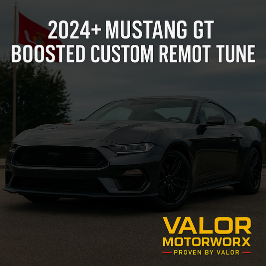 2024+ Mustang GT Custom Tune Boosted