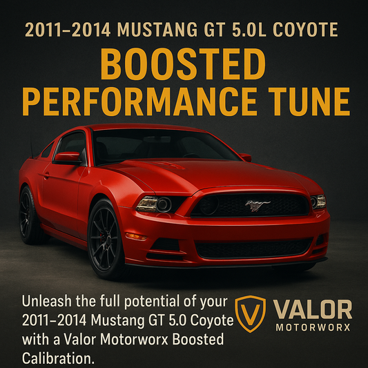 2011–2014 Mustang GT 5.0L Coyote Tune Boosted