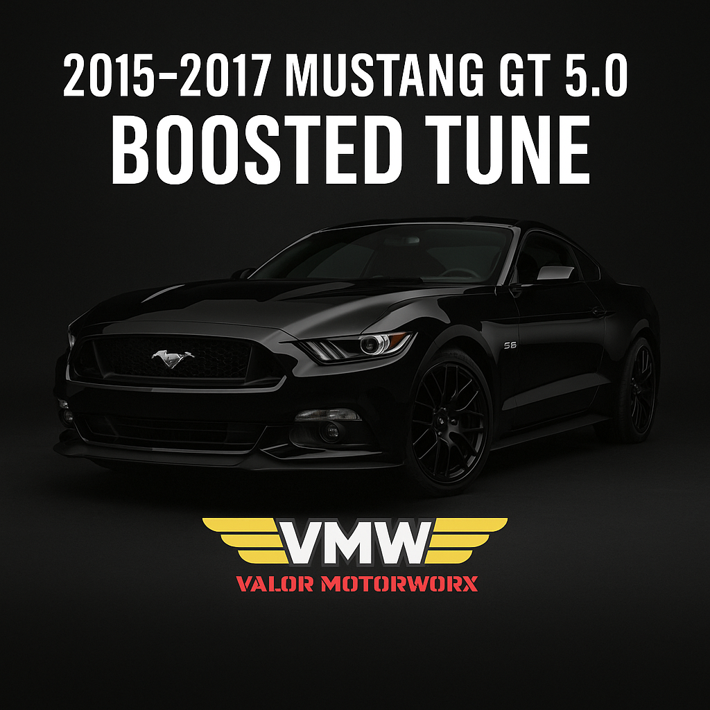 2015–2017 Mustang GT Custom Tune Boosted